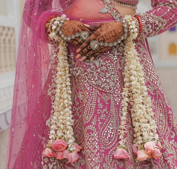 bridal elegance in lehenga