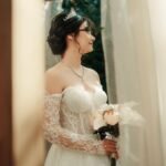 elegant bridal crystal tiara