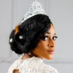 elegant bridal tiara crown