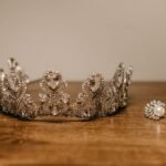 elegant bridal tiara crown
