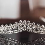 elegant crystal bridal tiara