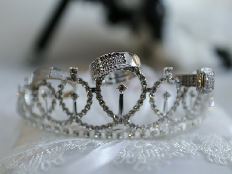 luxury bridal wedding crown