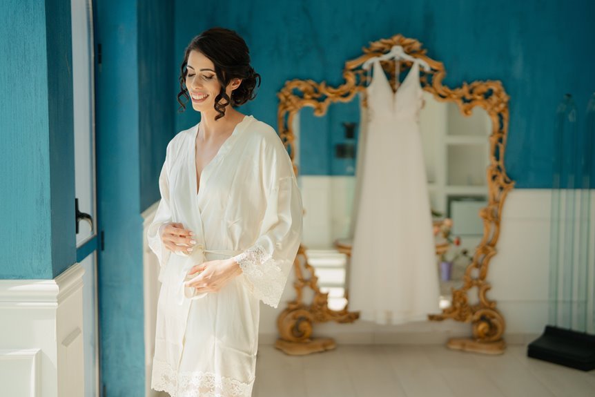 bridal dress styling tips