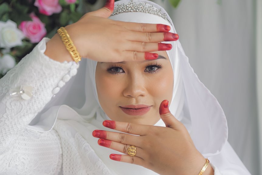 bridal elegance through diadems